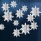 AreaDeco; 12Pcs Christmas Hanging Snowflake Decorations, 3D Silver Snowflake Ornaments for Winter Wonderland Decorations Frozen Birthday Party Supplies, Snowflakes for Christmas Decorations Indoor Home Decor; Category:Ceiling Decorations; Image:5